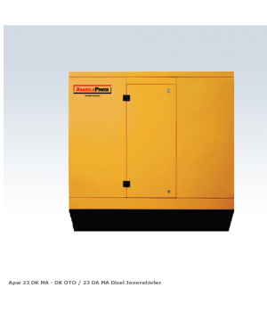 Apw 23 DK MA - DK OTO / 23 DA MA Dizel Jeneratör